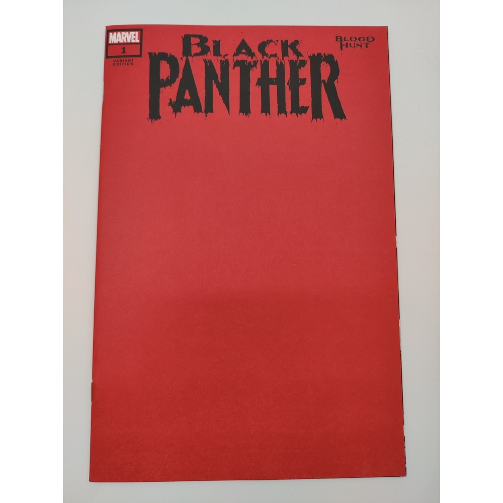 Black Panther: Blood Hunt #1 Blood Red Blank Variant